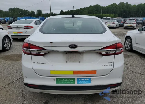2018 Ford Fusion Se Hybrid z USA, uszkodzony, nr VIN 3FA6P0LU9JR171955
